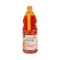이슬나라 탕수육 소스 2kg 중화요리 식자재 업소용 대용량 X 2