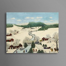 Grandma Moses 그랜드마 모지스 / 그랜마 모지스 작품 명화 집 거실에 걸면 좋은 그림액자 06