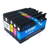 950XL /951XL 호환잉크대용량 HP OFFICEJET PRO 251DW 276DW 8100 8600 8610 8620 8630 8640 8660 8600PLU 비정품잉크, 노랑(대용량), 1개