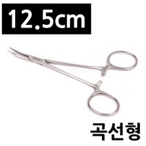의료용포셉 모스키토포셉 12.5cm 곡선형 파키스탄제