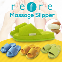 일본 직수입 리프레 에어볼 지압 마사지 쿠션 슬리퍼 마사지 부위별 선택가능