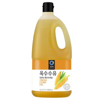 청정원 참빛고운 옥수수유, 1.8L, 7개