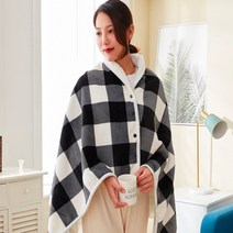 LYIDA 망토 담요 블랑켓 캠핑 낚시 사무실 차박, 5. 검은색