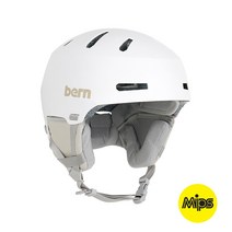 [번헬멧] BERN MACON 2.0 SMU MIPS MATTE WHITE 스노우헬멧 번 마콘 2.0