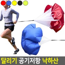 체력 스피드 훈련 런닝 달리기 공기저항 낙하산 레드 명랑 운동회 워크샵, 기본