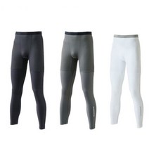 시마노 IN-001V 하이브리드 이너 타이즈 레깅스 쿨 내피, 블랙 L