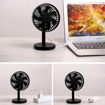 도매손이 써큘레이터 USB 탁상용선풍기, 핑크