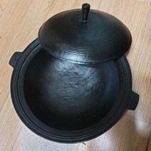 무쇠 주물 가마솥 만능냄비 대한민국 명장 국내산 330mm