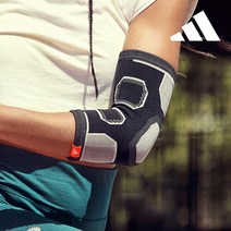 아디다스 피트니스 에센셜 팔꿈치 보호대 엘보 팔뚝 테니스 아대 골프, 1개