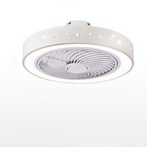 실링팬 미니실링팬 씰링팬지능형 천장 선풍기 조명 220V 110 철제 중공 LED 침실 다이닝 룸 통합, 06 금_01 110V