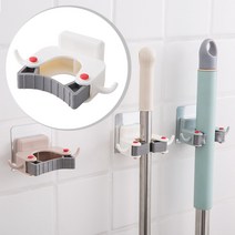 부착식 빗자루 마대걸이 후크, 개