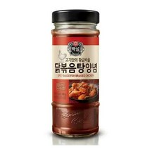 CJ더마켓 만능 소스 황금 소스 양념 장레시피 백설 닭볶음탕양념 닭볶음탕 닭갈비 만능간장 닭요리 490G, 23개