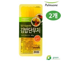 풀무원 김밥단무지 400g, 2개