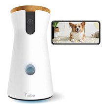 [신형] Furbo 독 카메라 - 360 ° 뷰 파보 AI 탑재 wifi 애완 동물 카메라 개 자동 응답기 튀어나오는 간식