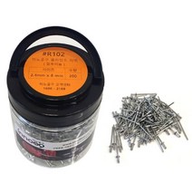 기타 이노공구 블라인드 리벳 알루미늄 2.4x8mm R102