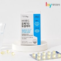 [에치와이] 브이푸드 알티지 오메가3 듀얼케어 2박스, 없음