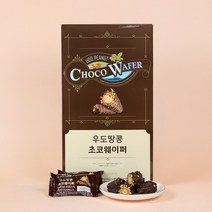 우도땅콩 초코웨이퍼 12개입 웨이퍼롤 크리스피곡물바, 웨이퍼1box