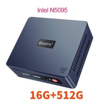 Beelink-Mini S 윈도우즈 11 미니 PC 인텔 세대 재스퍼 레이크 N5095 DDR4 8G 128G 16GB 512GB SSD 듀얼 Wifi BT4.0 1000M L, CHINA, AU, MINI S 16G512G