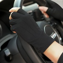 자전거 장갑 사이클링 산악 로드 레이싱 산악자전거 승마 체육관 스포츠 통기성 있는 하프 핑거 남성용 여성용 작업 BMX 스쿠터, Black
