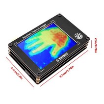 MLX90640 3.4 /2.8 인치 TFT 스크린 LCD 디지털 디스플레이 적외선 열 화상 카메라 온도 센서 핸드 헬드 IR 기록계, [02] 3.4 inch
