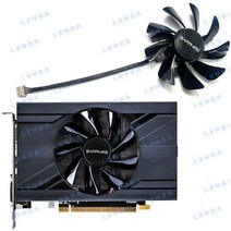 새제품 사파이어 RX570 RX470D ITX Gaphics 비디오 카드 냉각 팬 T129215SU, 한개옵션0
