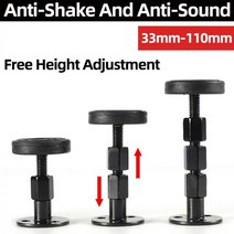 침대 헤드보드 33mm-110mm 침대 프레임 조정 가능한 나사산 흔들림 방지 도구 캐비닛 소파 용 충돌 고정, 02 2PCS_02 47mm-67mm