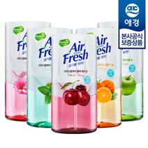 홈즈 에어후레쉬 크리스탈워터 방향소취제 400ml x2개 5종택1, 홈즈 그린애플향 400ml x2개
