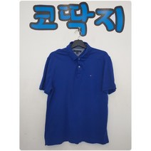 남02828 타미힐피거정품 반팔카라티 케주얼웨어 중고구제 코딱지구제
