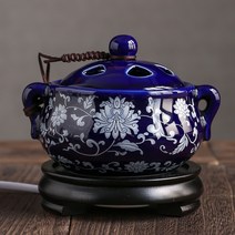 전기 향로 고급 아로마 테라피 디퓨저 램프 온도조절, A
