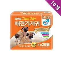 진돗개 오줌매너벨트패드 반려견 접착생리대패드, 상세페이지 참조