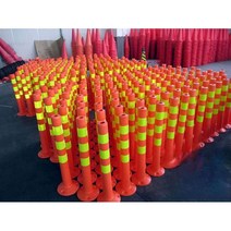 볼라드 우레탄 유턴 방지 도로 앙카 유도봉 주차장, 45CM