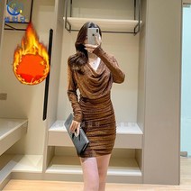 셀럽당 슬림 힙업 원피스 봄 셔링 날씬해 보이는 스커트 이너 원피스
