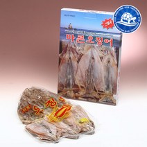 장수왕 국산 동해안 건오징어 선물세트 1축(20마리) 1kg /마른 오징어 추석선물 명절 답례품 선물용, 1세트