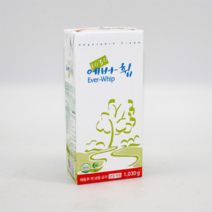 스윗앤스윗. 에버휩 가당 휘핑크림 1kg 깔끔하고 맛있어요, 추가수량(1＋a), 1개