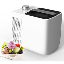 180W 220V 아이스크림 메이커 자동 냉동 과일 디저트 기계 제조 업체 밀크 쉐이크, WHITE_220V