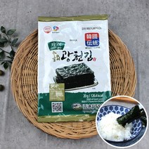 광천김 파래 전장김 5봉, 단품, 단품