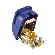 자동차 캐러밴 보트 오토바이 범용 자동차 스타일링 배터리 교체 부품 용 12v 퀵 릴리스 배터리 터미널 클램프, 푸른