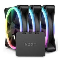 [NZXT] F120 RGB DUO Matte Black (3PACK/Controller) [시스템쿨러/120mm]