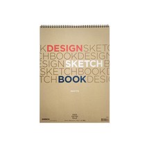 아트스퀘어 디자인 스케치북 화첩 스프링 A03 (A4 20매), 단품