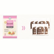 말랑한 1세미만강아지용 소포장사료 부드러운 반습식