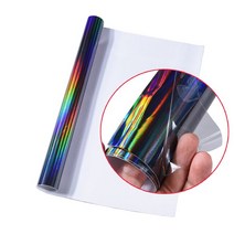 홀로그램 레이저 크롬 블랙 자동차 스티커 인테리어 바디 랩 비닐 필름 시트 레인보우 데칼 포함, 01 Laser Black_02 30 x 152CM