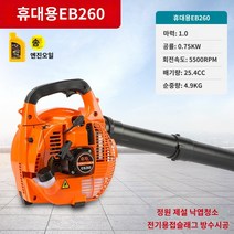 4행정 가솔린 송풍기 고출력 낙엽 청소기 제설기, A.2행정 특가휴대용 EB260 (선물패키지)