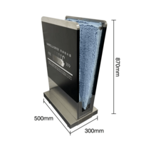 극세사 우산털이 빗물 업소용 제수기 관공서 건조기 물기 지하철 탈수 제거기, 스몰 블랙 500 300 870mm