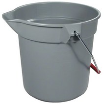 [러버메이드]브루트 물통 (9.5L) #2963 청소용물통, 회색