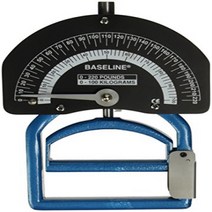 Baseline Smedley Spring Adjustable Handle Hand Dynamometer with Carry Case for Precision Measurement, 1, Adult, 0-220lbs