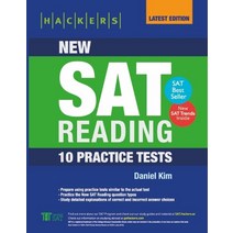 Hackers New SAT Reading: 10 Practice Tests:해커스 프렙 Prepare using practice tests simillar to the ac..., 챔프스터디