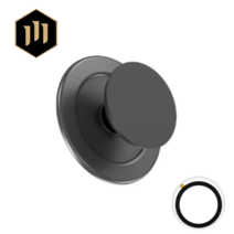 빅스톤 휴대폰 맥세이프 그립 톡 스마트톡, 블랙, 1개