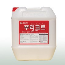바닥관리용 푸리코트 표준형 왁스 대용량 바닥광택제, 단일 수량
