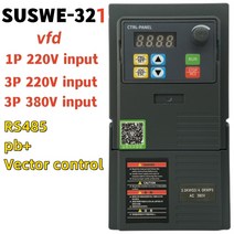 주파수변환기 VFD 인버터 0.75KW1.5KW2.2KW 주파수 1P 220V 출력 변환기 가변 드라이브 su℉, 04 SUSWE321_02 380V_02 1.5KW