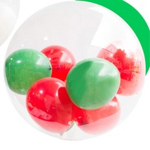 광폭 PVC 투명풍선 30cm 50p 꽃선물 브라이덜샤워 홈파티 칠순 이벤트 환갑